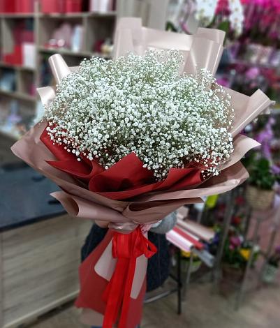 Букет цветов из: Гипсофила в Залужном