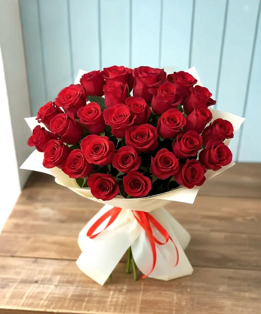 Букет 29 Красных роз в Залужном