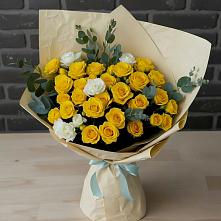 Букет цветов из:  Розы #REPLACE_PRED# Залужном