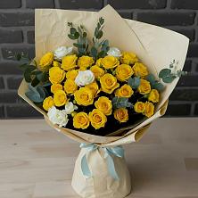 Букет цветов из:  Розы в Залужном