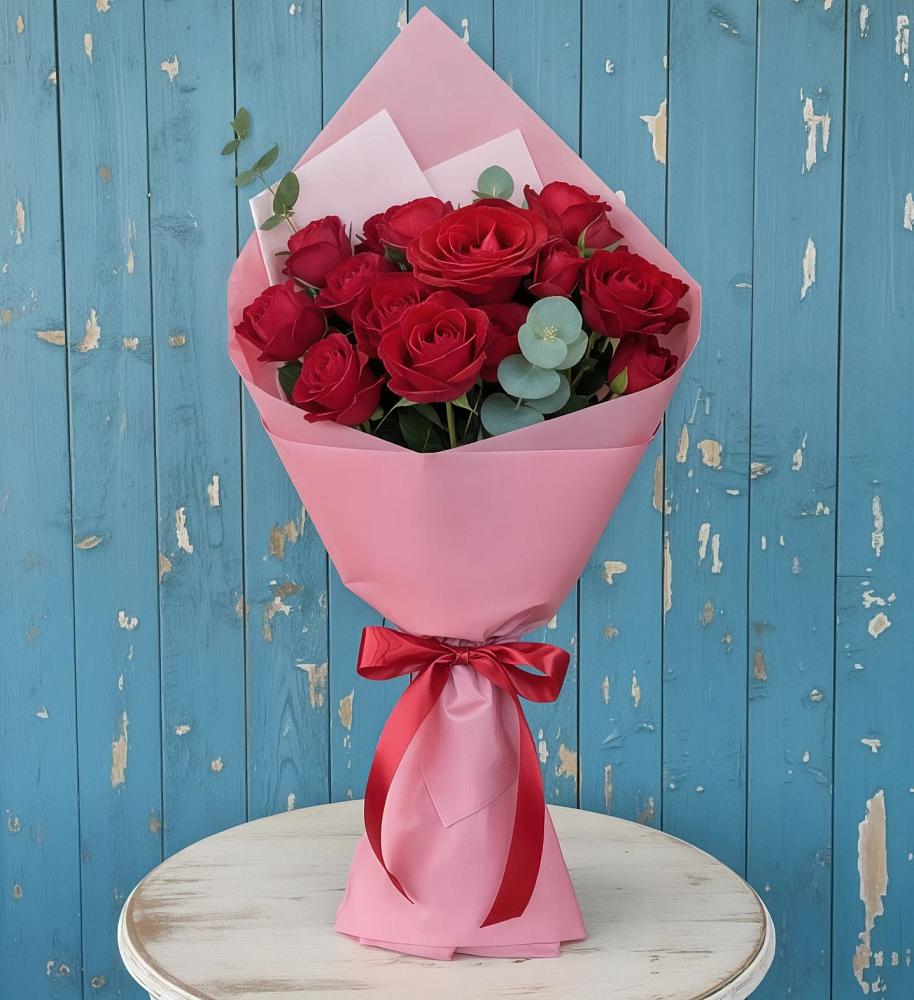 Букет цветов из: Розы в Залужном