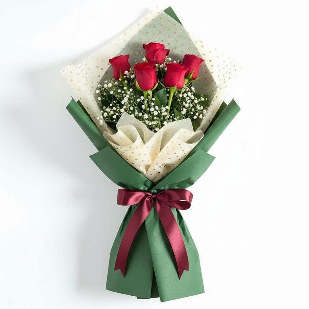 Букет цветов из: Розы в Залужном