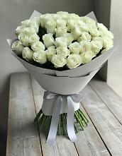 Букет 35 Белых роз в Залужном