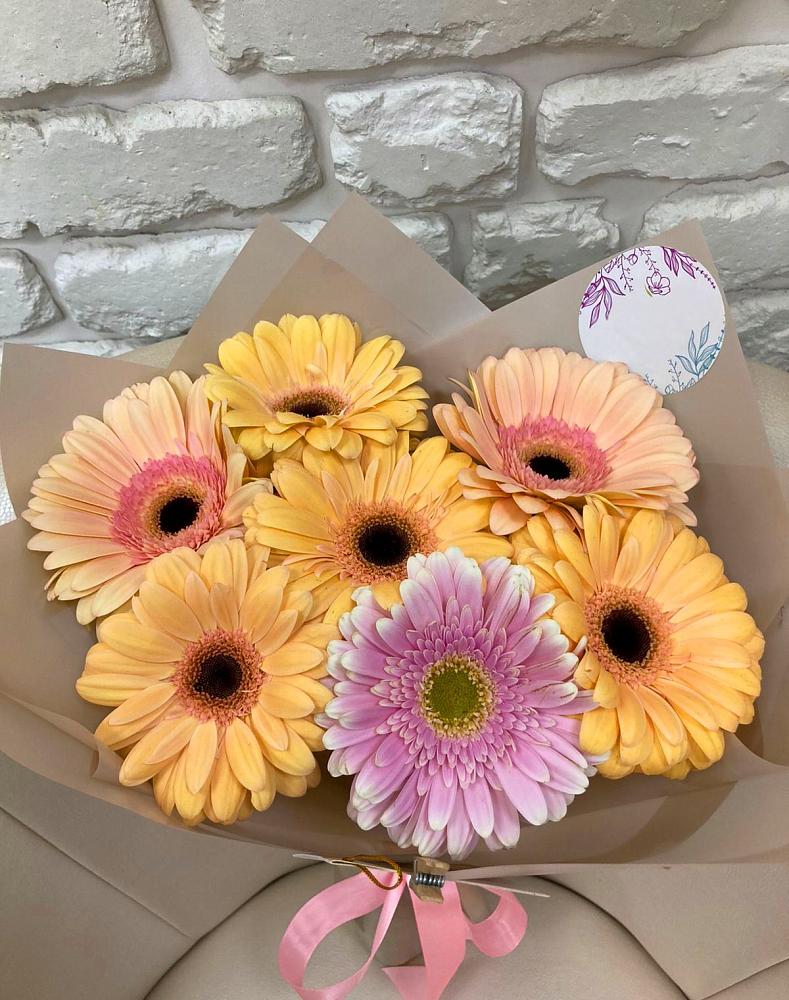 Букет цветов из: Герберы в Залужном