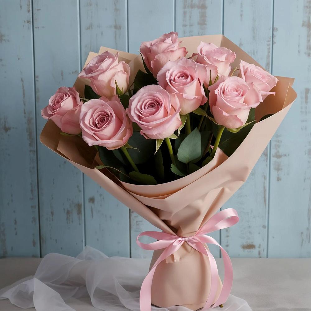 Букет цветов из: Розы в Залужном