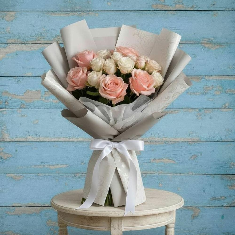 Букет цветов из: Розы в Залужном