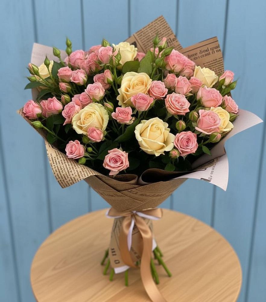 Букет цветов из: Розы в Залужном