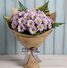 Букет цветов из:  Хризантемы в Залужном