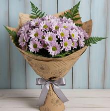 Букет цветов из:  Хризантемы в Залужном