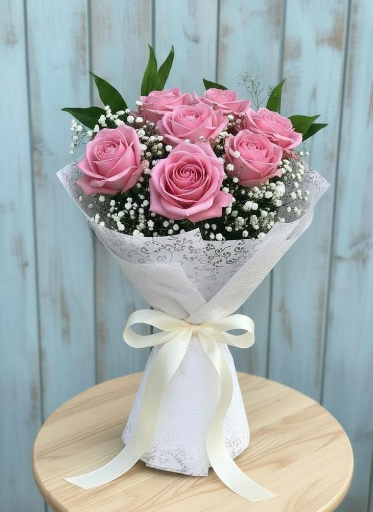 Букет цветов из: Розы в Залужном