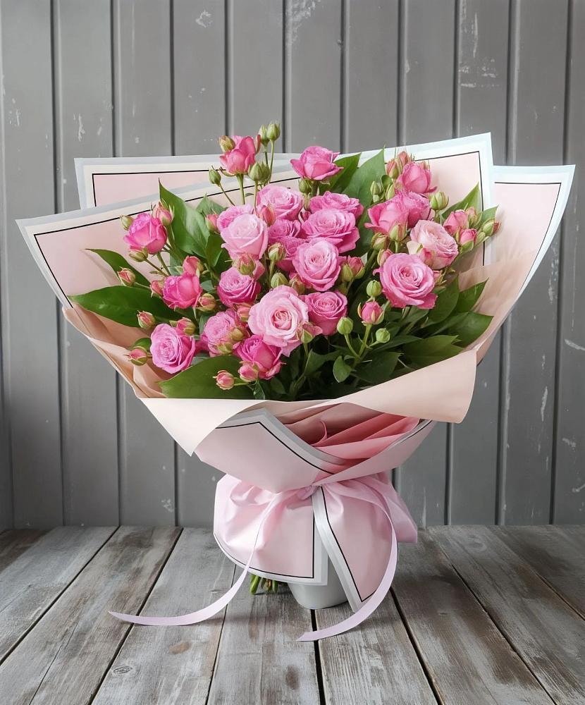 Букет Розовый кустик в Залужном