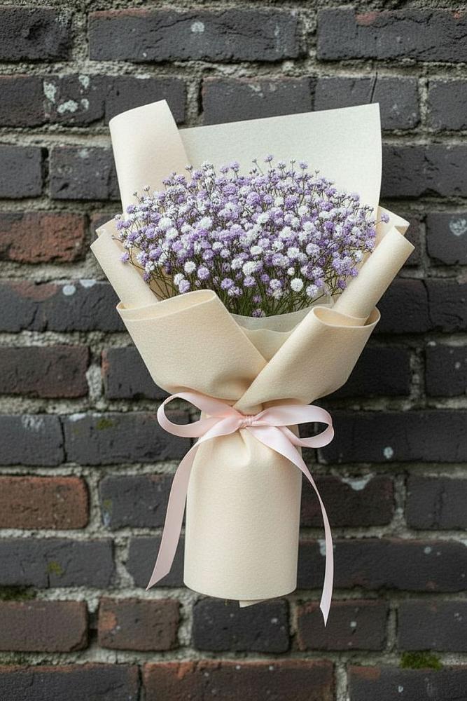 Букет цветов из: Гипсофила в Залужном