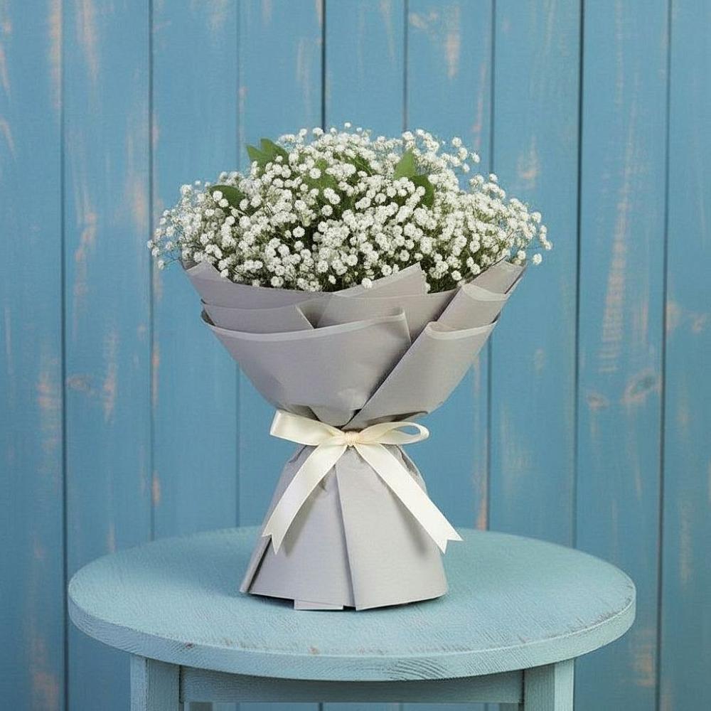 Букет цветов из: Гипсофила в Залужном