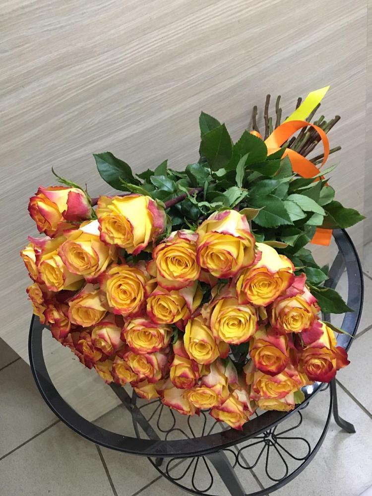 Букет Желтые розы в Залужном