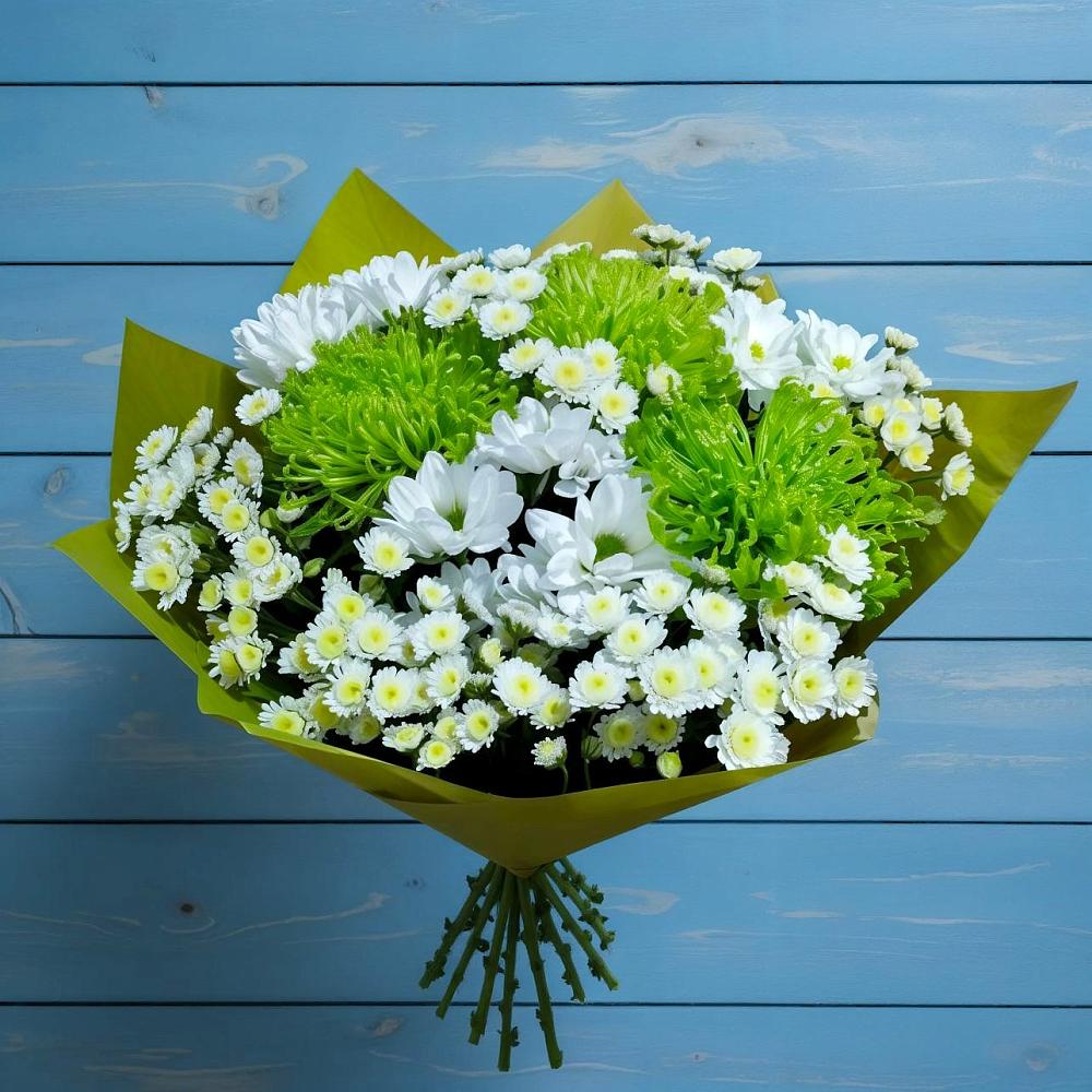 Букет цветов из: Хризантемы в Залужном