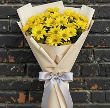 Букет цветов из:  Хризантемы в Залужном