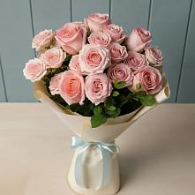Букет Розовый шарм в Залужном