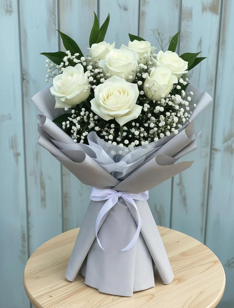 Букет цветов из: Розы в Залужном