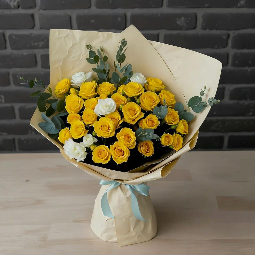 Букет цветов из: Розы в Залужном