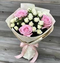 Букет цветов из:  Розы в Залужном