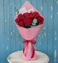 Букет цветов из:  Розы в Залужном