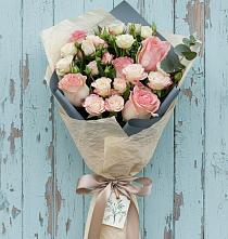 Букет цветов из:  Розы в Залужном