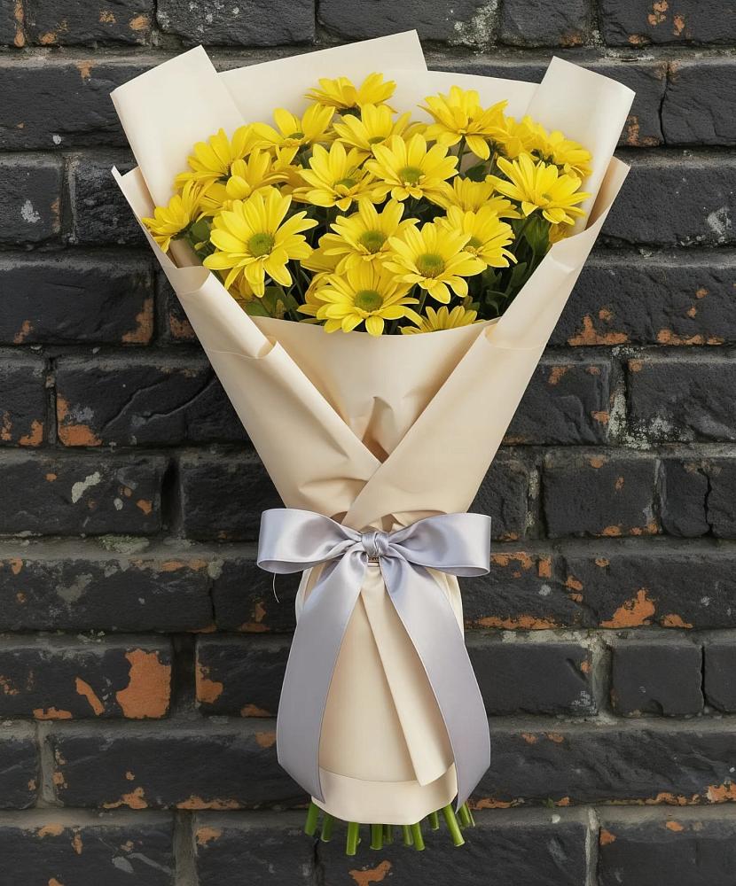 Букет цветов из: Хризантемы в Залужном