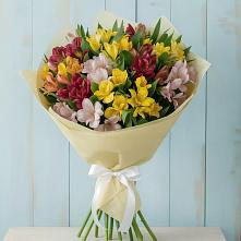 Букет цветов из:  Альстромерии в Залужном