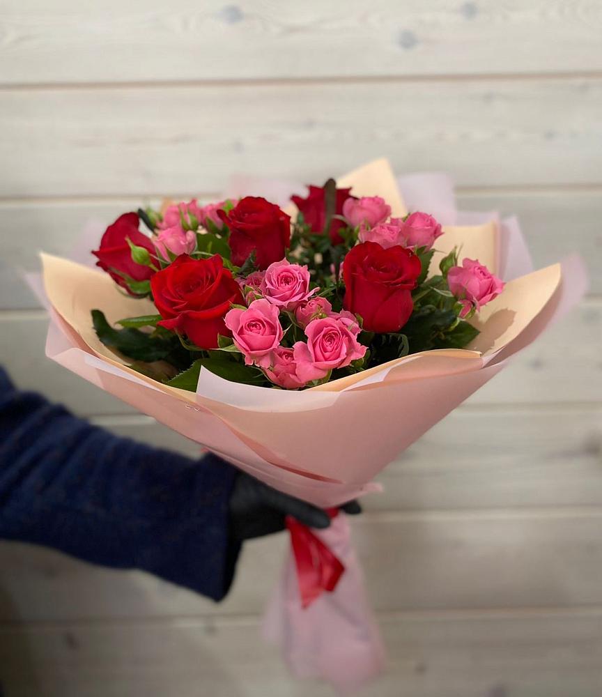 Букет цветов из: Розы в Залужном