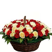 Премиум букет из: Розы #REPLACE_PRED# Залужном