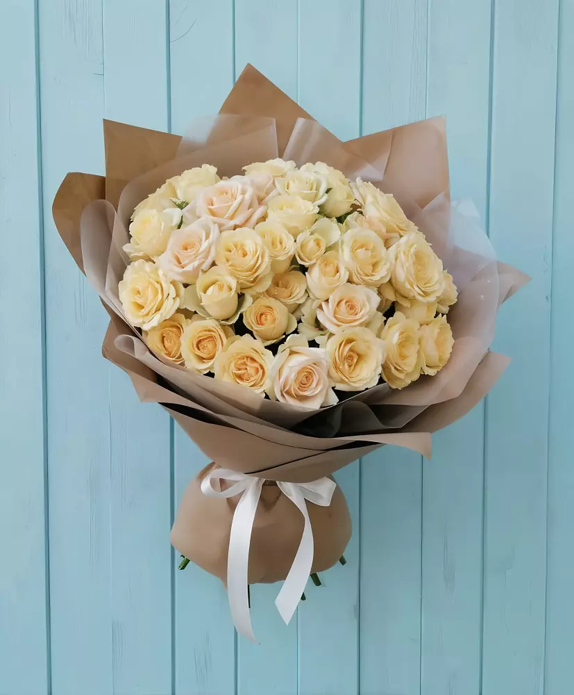 Букет Кремовое облако в Залужном