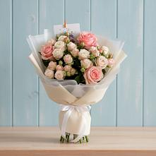 Букет цветов из:  Розы в Залужном