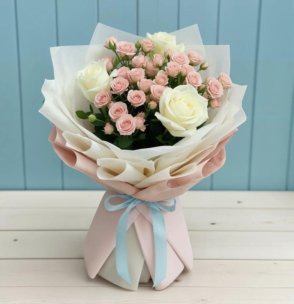 Букет цветов из: Розы в Залужном