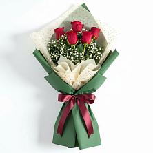 Букет цветов из:  Розы в Залужном