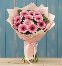 Букет цветов из:  Герберы в Залужном