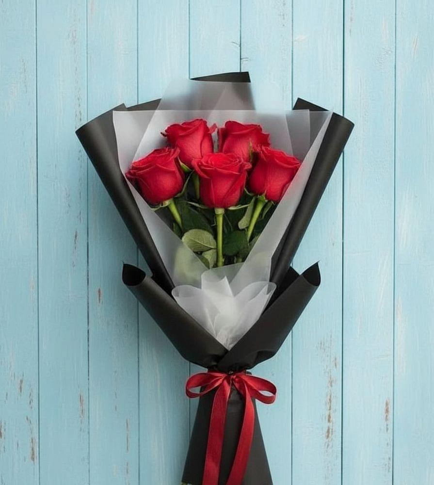 Букет цветов из: Розы в Залужном