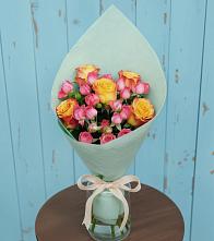 Букет цветов из:  Розы в Залужном