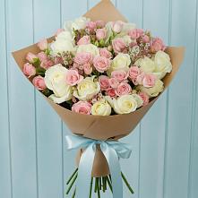 Букет цветов из:  Розы в Залужном