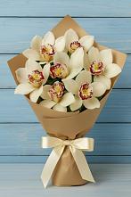 Букет цветов из:  Орхидеи и Розы в Залужном